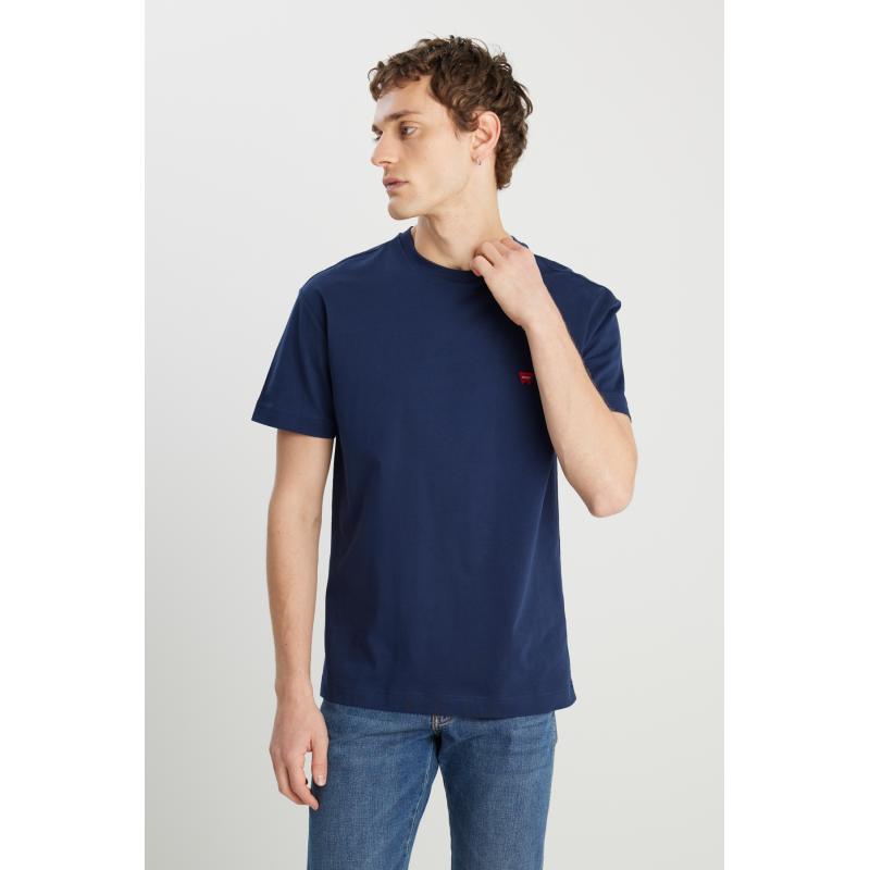 Wrangler Relaxed Fit Small Logo Erkek T-shirt MW7NM203877W72 (MW7NM203877W72) Lacivert