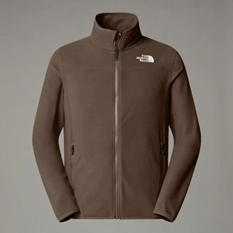 The North Face 100 Glacier Full Zip Erkek Polar Ceket (NF0A855X1OI1) Kahverengi