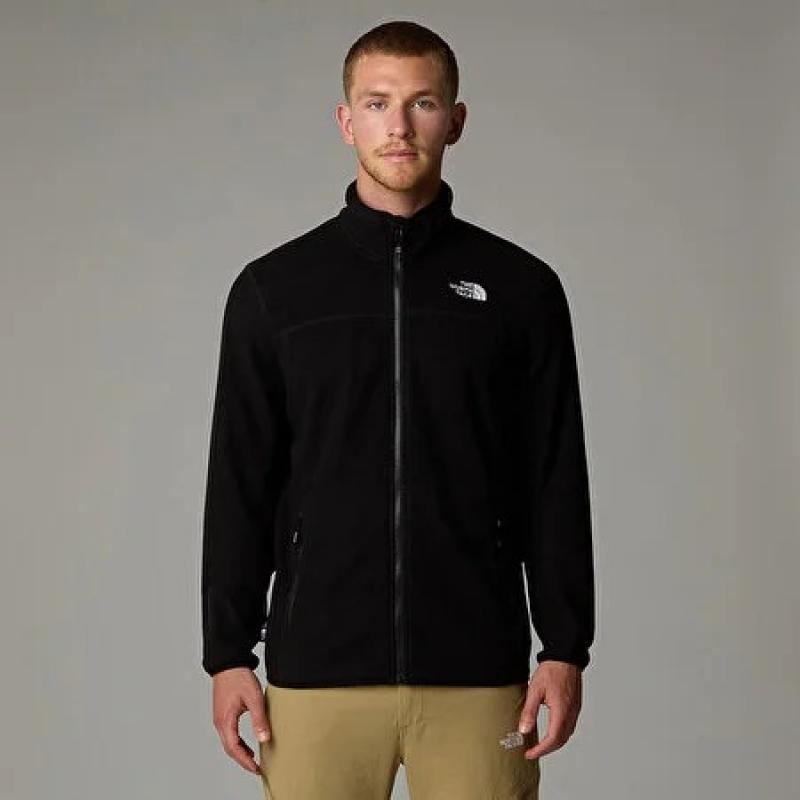 The North Face 100 Glacier Full Zip Erkek Polar Ceket (NF0A855X4H01) Siyah