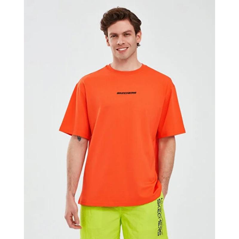 Skechers Graphic Erkek T-shirt (S232404-700) Turuncu