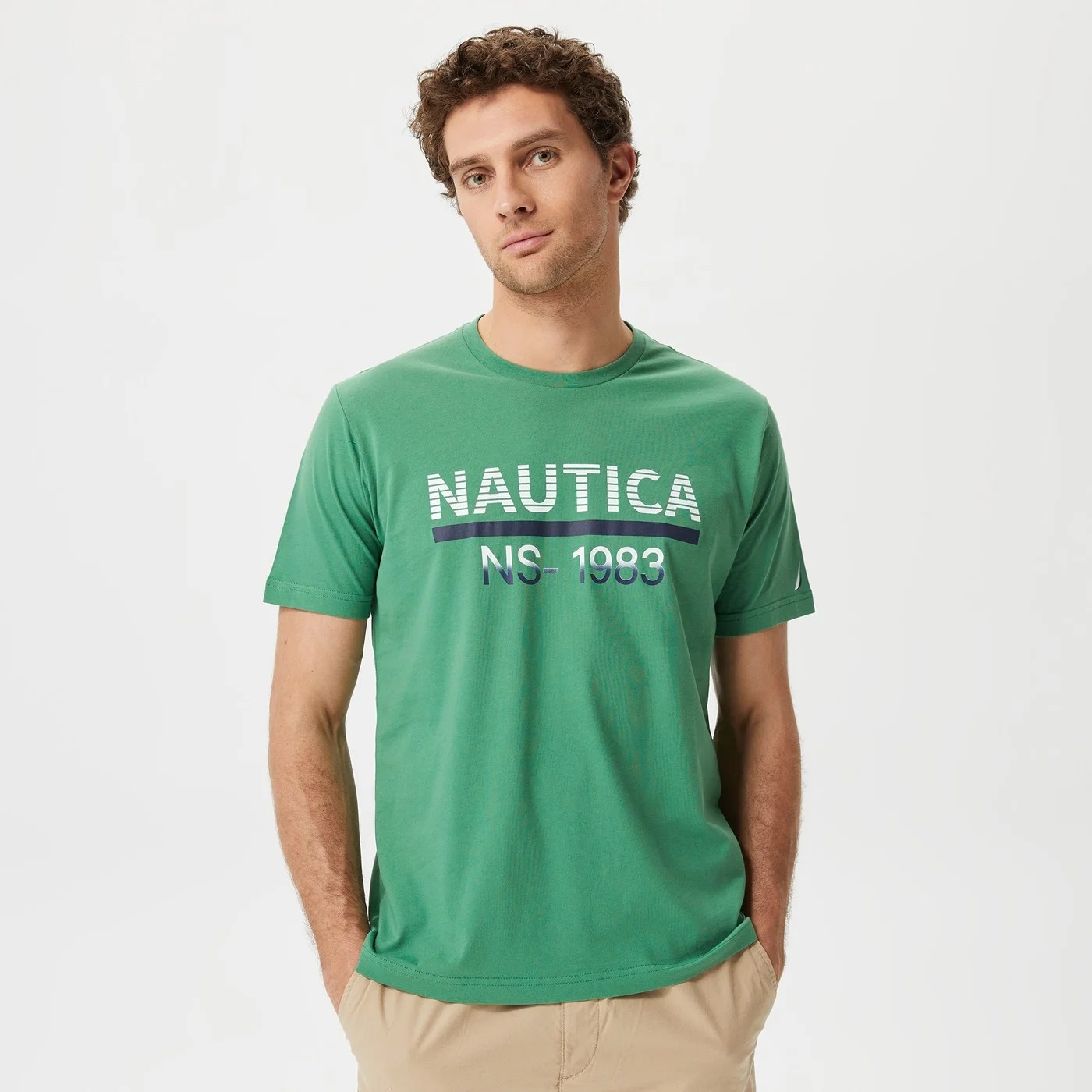 Nautica Erkek T-shirt (V35532T) Yeşil