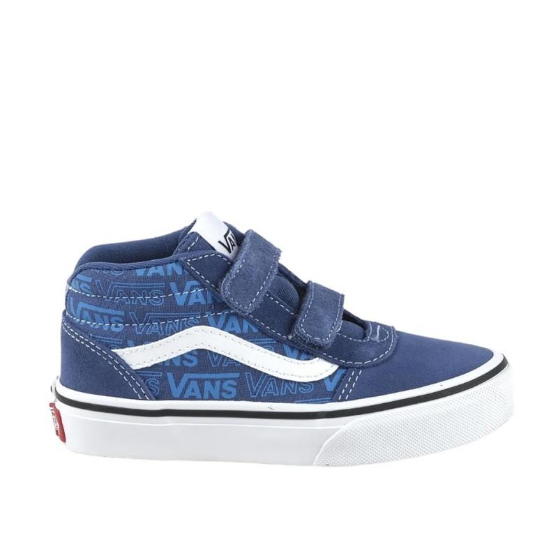 Vans Ward Mid Unisex Çocuk Spor Ayakkabı (VN000CTXC451) Mavi