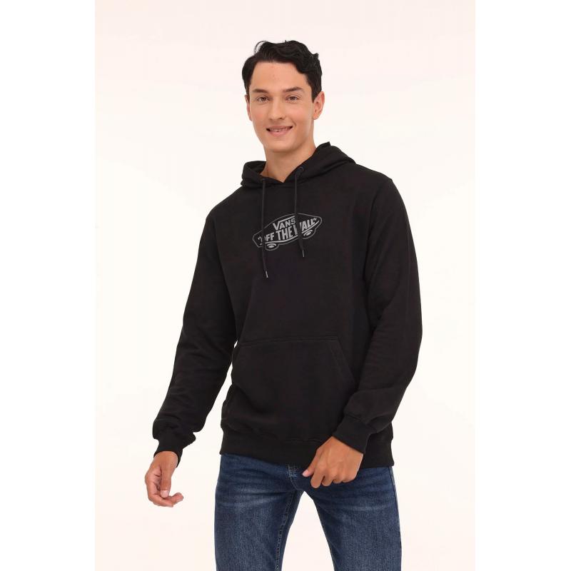 Vans Off The Wall Pullover II-B Erkek Sweatshirt VN000HVNBLK1 (VN000HVNBLK1) Siyah