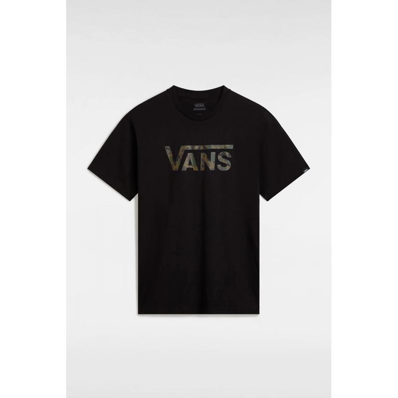 Vans Bubble Camo Drop V Fill SS Erkek T-shirt (VN000HY3BLK1) Siyah