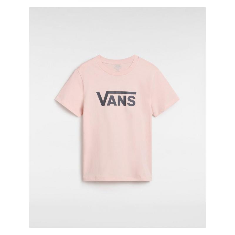 Vans Wm Drop V Kadın T-shirt VN0A5HNMYRR1 (VN0A5HNMYRR1) Pudra