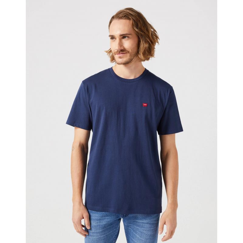 Wrangler Erkek T-shirt (W7NM203877W72) Lacivert