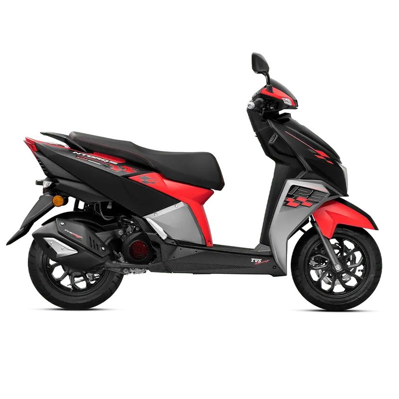 Tvs Ntorq 125 Euro5 Kırmızı-Siyah-Gri (My:2024) Scooter Motosiklet 