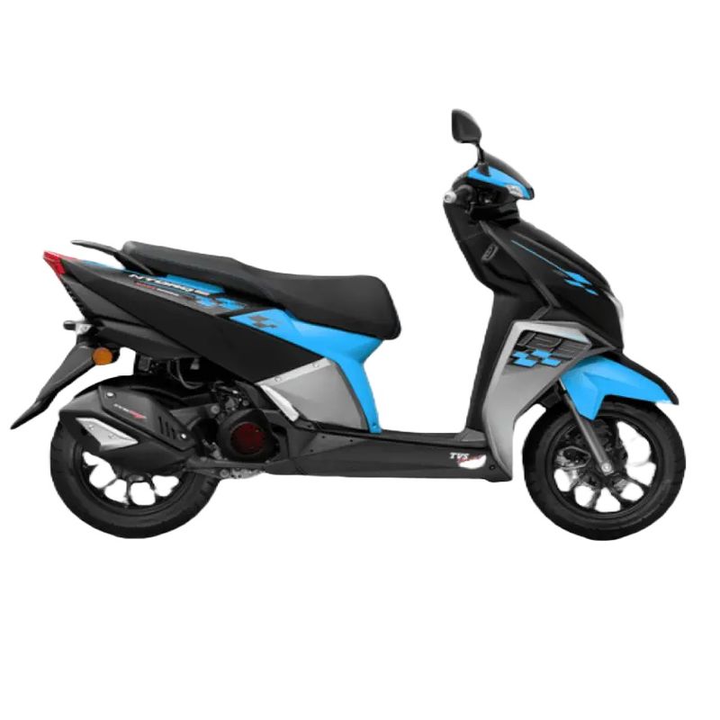 Tvs Ntorq 125 Euro5 Mavi-Siyah-Gri (My:2024) Scooter Motosiklet 