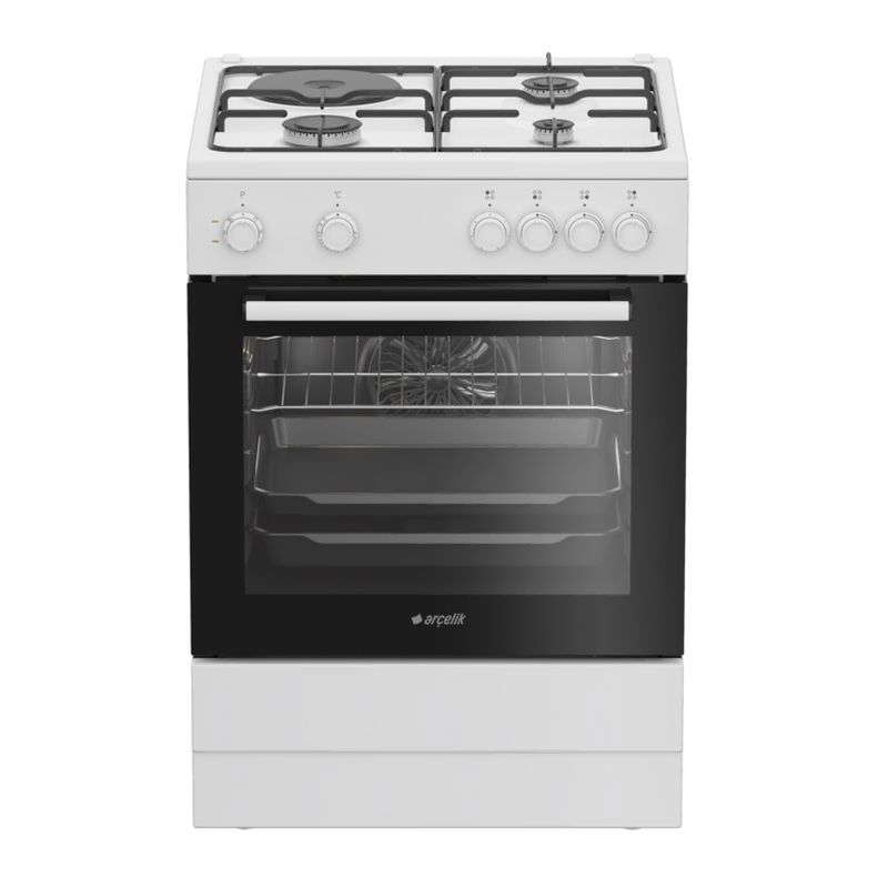  Beko BFE 310-1 LB Beyaz Ocaklı Fırın