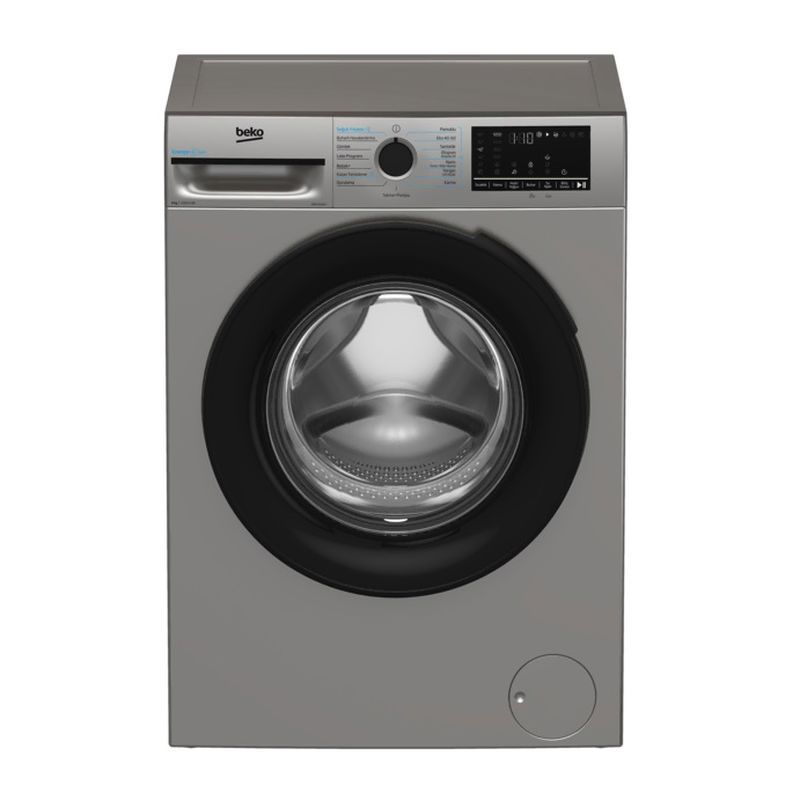 Beko CMXD 9120 S 9 Kg 1200 Devir Gri Çamaşır Makinesi 