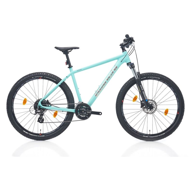  Bianchi Alu Magma 27.1 Altus 27.5 Jant 380h Dağ Bisiklet Parlak Celeste-Parlak Gümüş