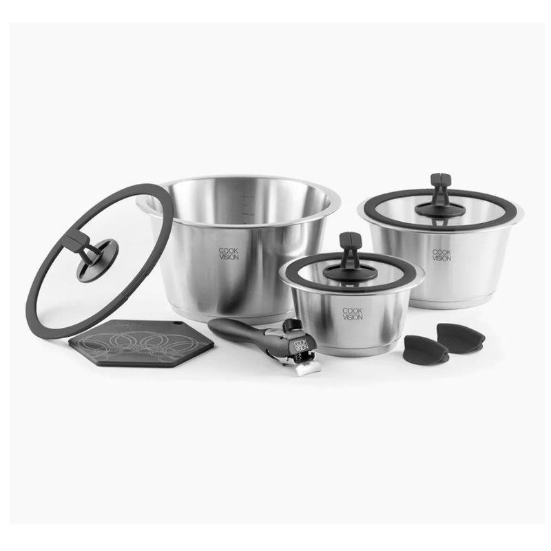  Leggno Cookvision 1058SET10 10 Parça Tencere Seti