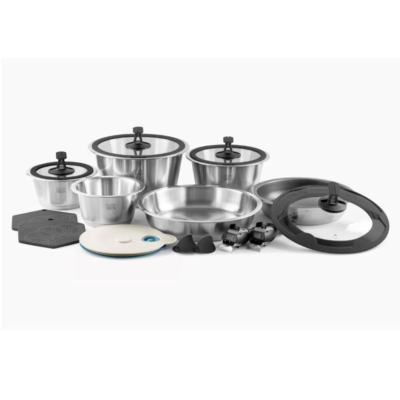  Leggno Cookvision 1058SET17 17 Parça Tencere Seti