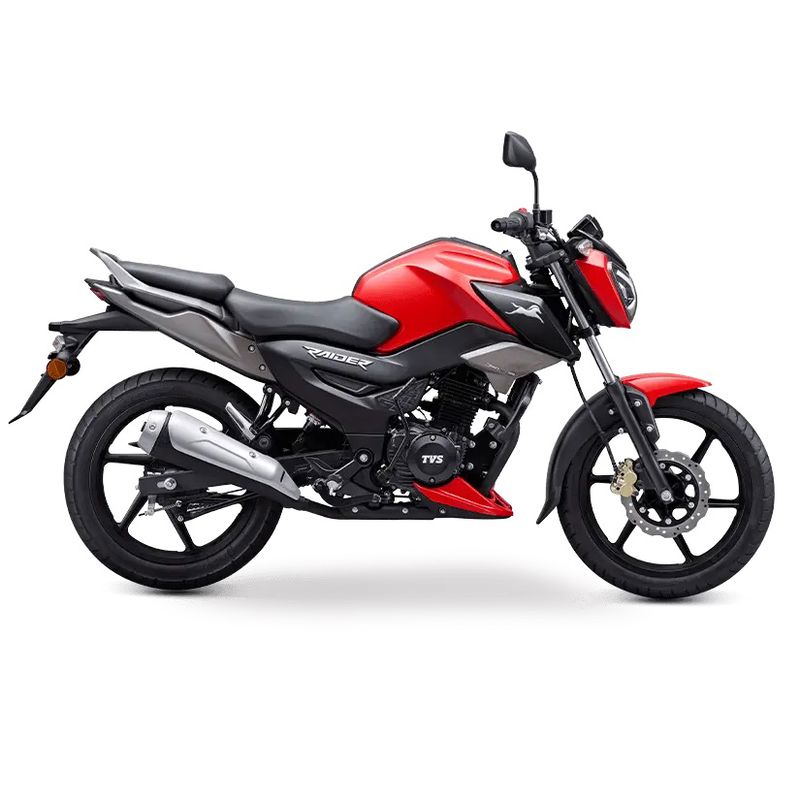 Tvs Raider 125 Euro5 Kırmızı-Siyah (My:2024) Touring Motosiklet 