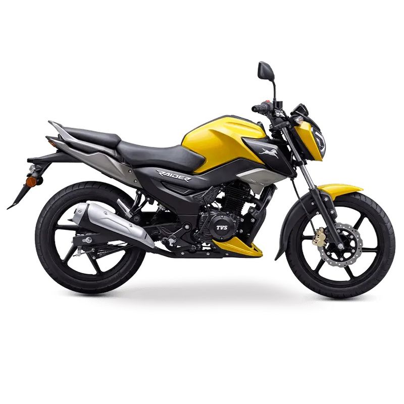 Tvs Raider 125 Euro5 Sarı-Siyah (My:2024) Touring Motosiklet 